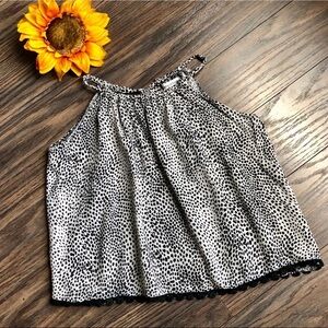 🦋B2G1🦋MIKA & GALA Cheetah Print Open Back Top 8